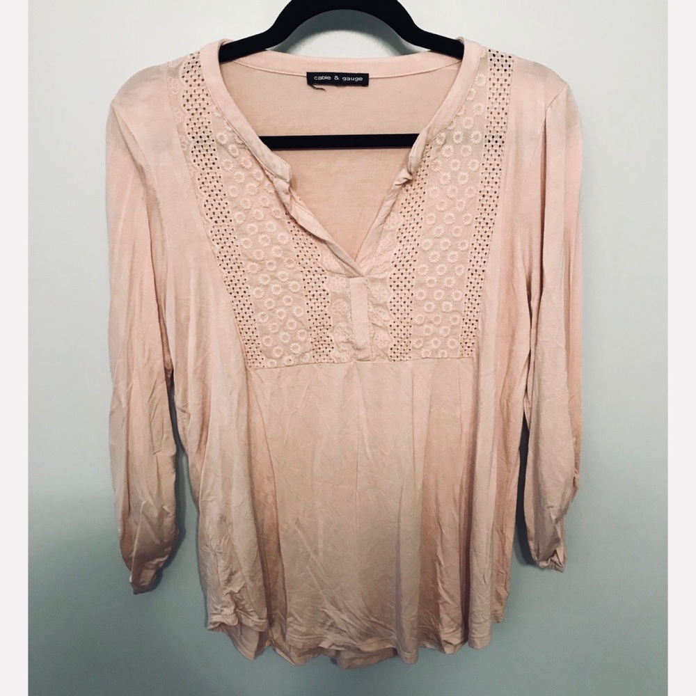 Blush Pink Blouse 🌸💕